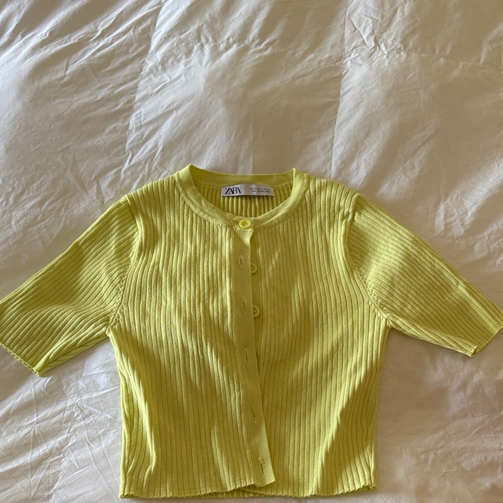Zara button up cardigan